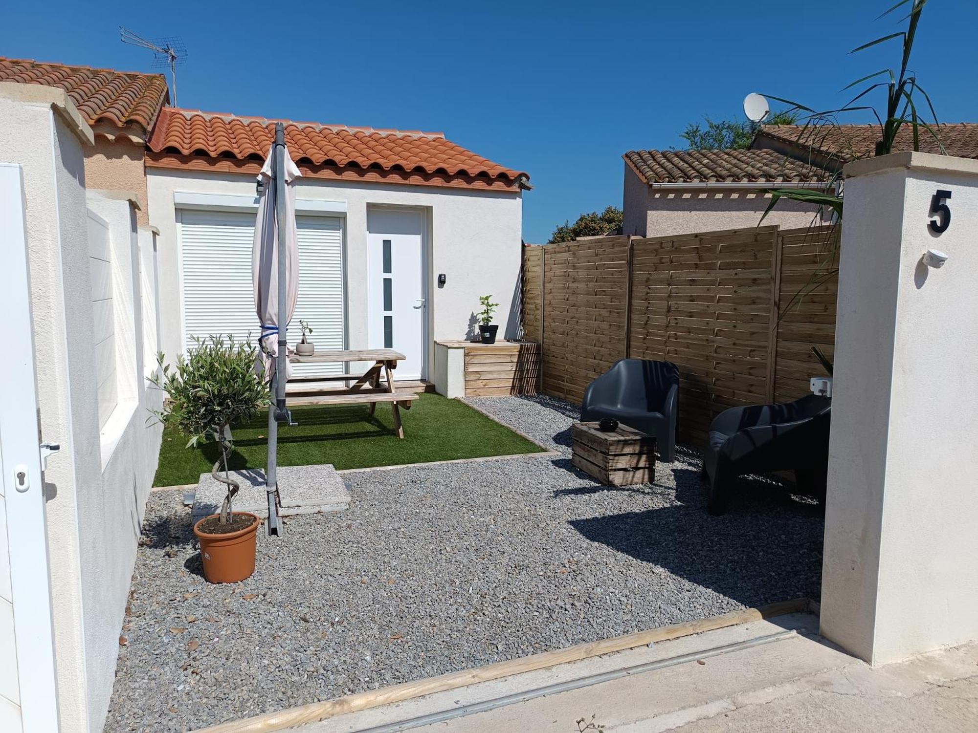 Studio Cosy Sainte Marie La Mer 66470 Eksteriør billede